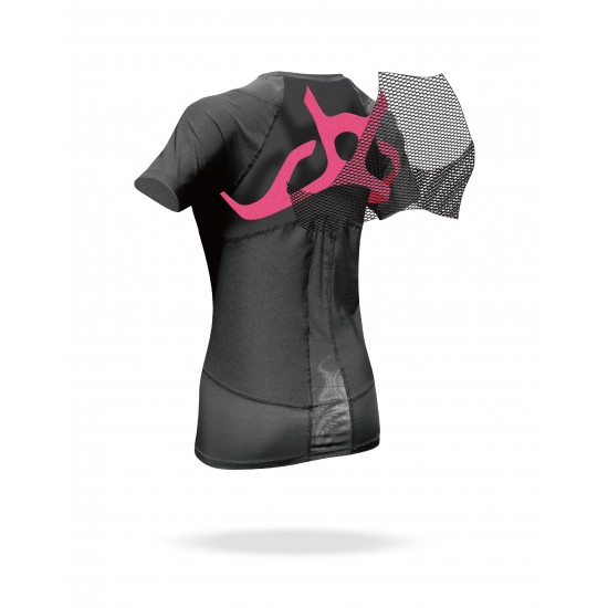 COOLMAX Compression Short Sleeve Red - Kompressziós Rövid ujjú Felső Piros Női COOLMAX Compression Short Sleeve Red - Kompressziós Rövid ujjú Felső Piros Női