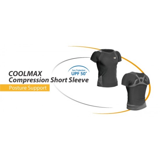 COOLMAX Compression Short Sleeve - Kompressziós Rövid ujjú Felső Férfi
