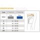Triple Compression Thigh Sleeve Grey (pair) - Tripla Kompressziós Comb Védő Szürke (pár)