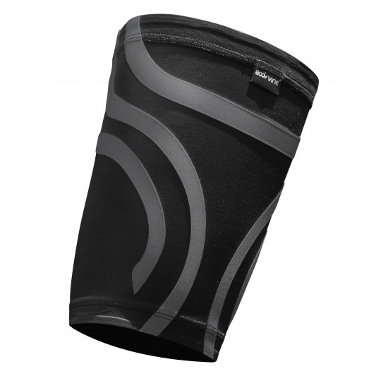 Ultrathin Compression Thigh Sleeve Plus Black (pair) - Ultravékony Kompressziós Comb Védő Plus Fekete (pár)